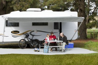 Caravan & camping temporary floor